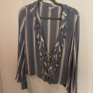 American Eagle criss cross top
